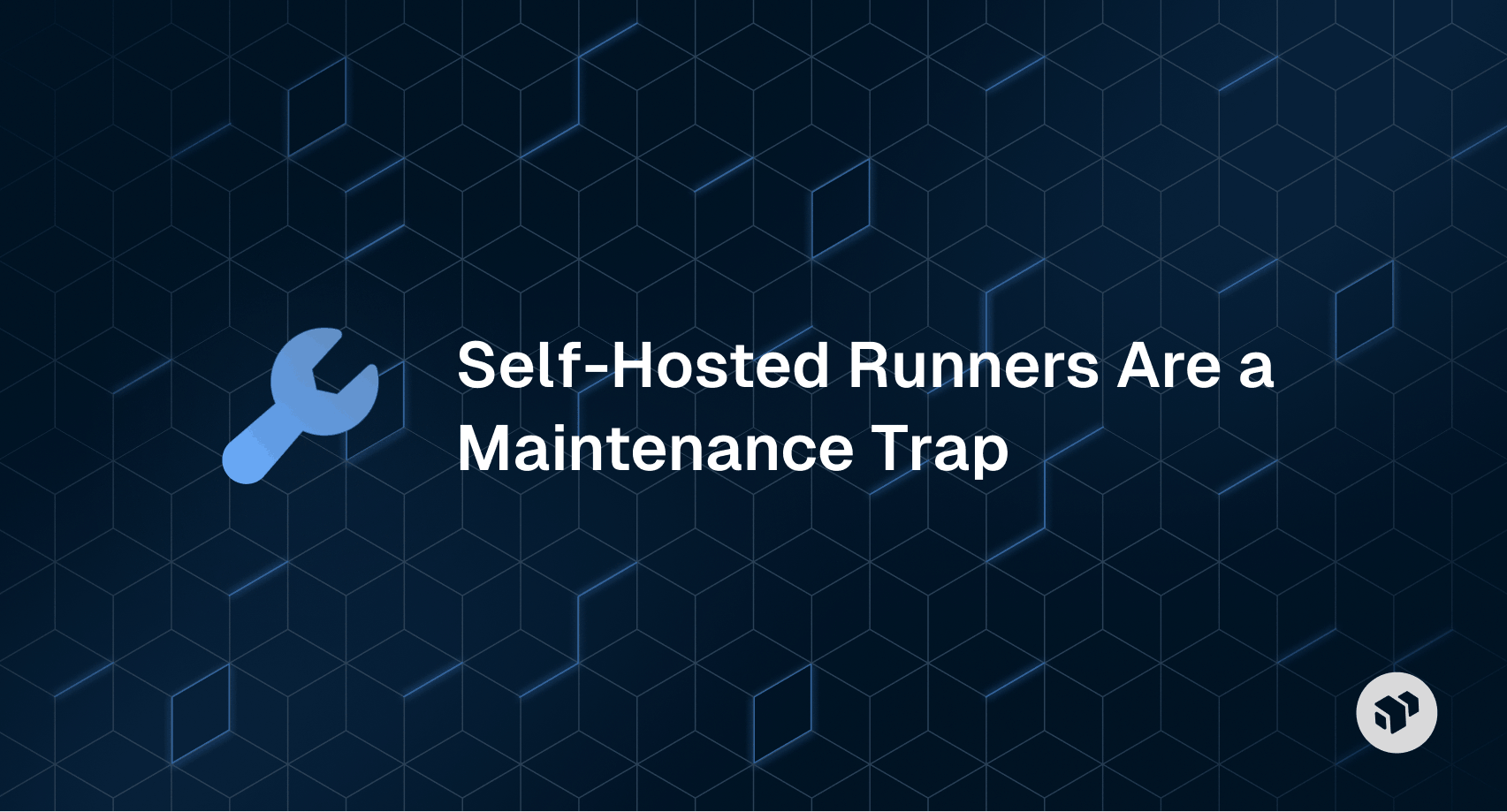 Analysis warning that self-hosted CI/CD runners become a long-term maintenance burden